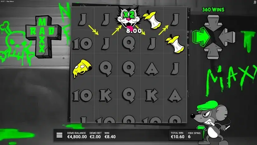 Rad Maxx slot screenshot 5