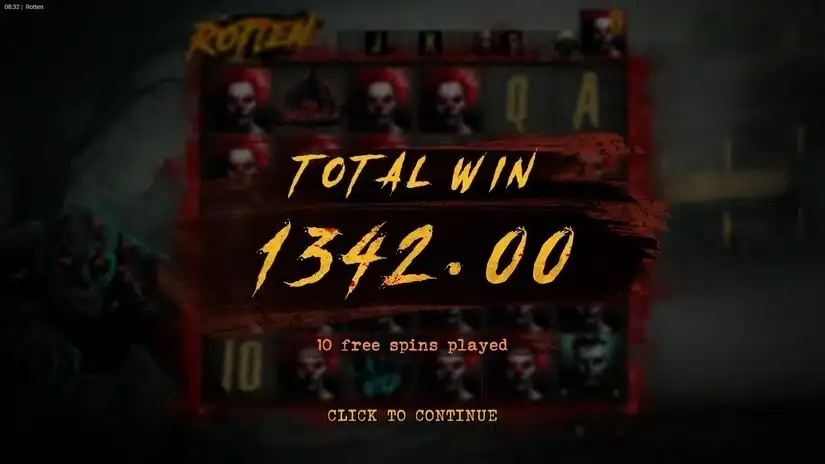 Rotten slot screenshot