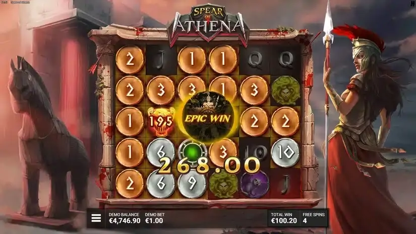 Spear of Athena slot screenshot 6