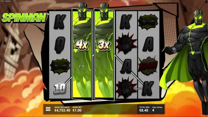 Spinman slot screenshot