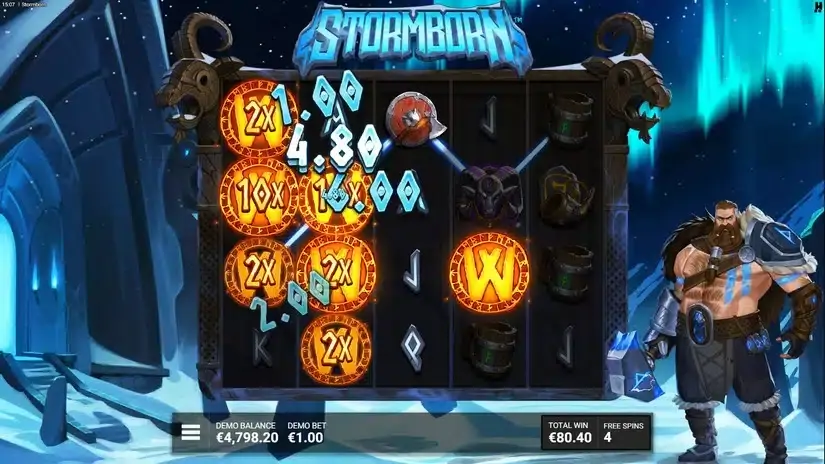 Stormborn slot screenshot