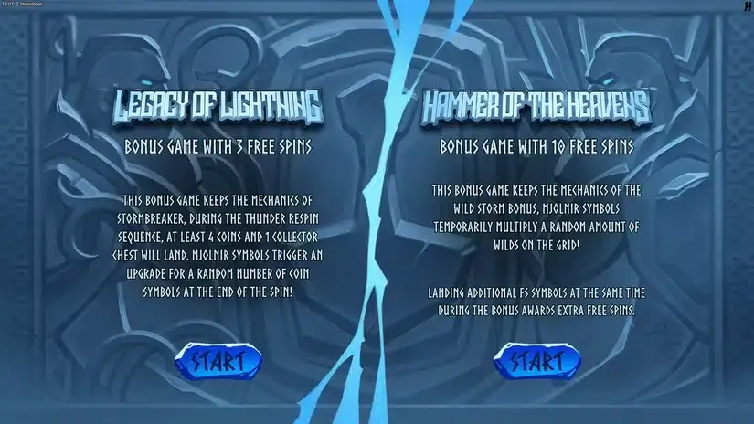 Stormborn slot screenshot 3