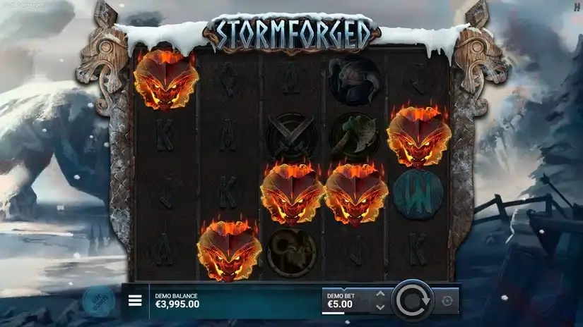 Stormforged slot screenshot 2