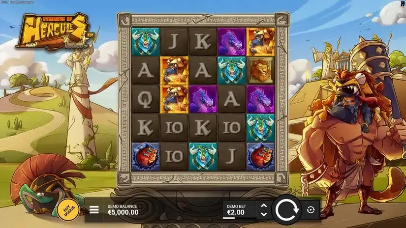 Strength of Hercule slot screenshot 1