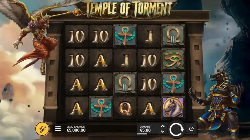 Temple of Torment slot screenshot 