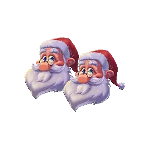 Bonus Buy TWO WILD SANTAS FEATURESPINS