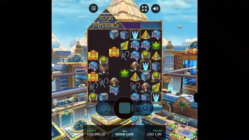 Book of Cosmic Mysteries slot screenshot 2