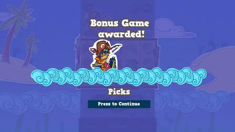 Caribbean Fisher Jack slot screenshot 2
