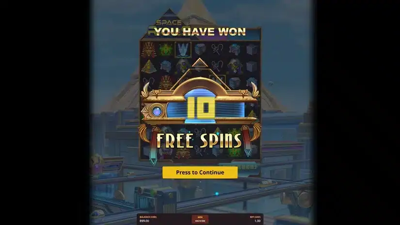 Space Riches slot screenshot 2