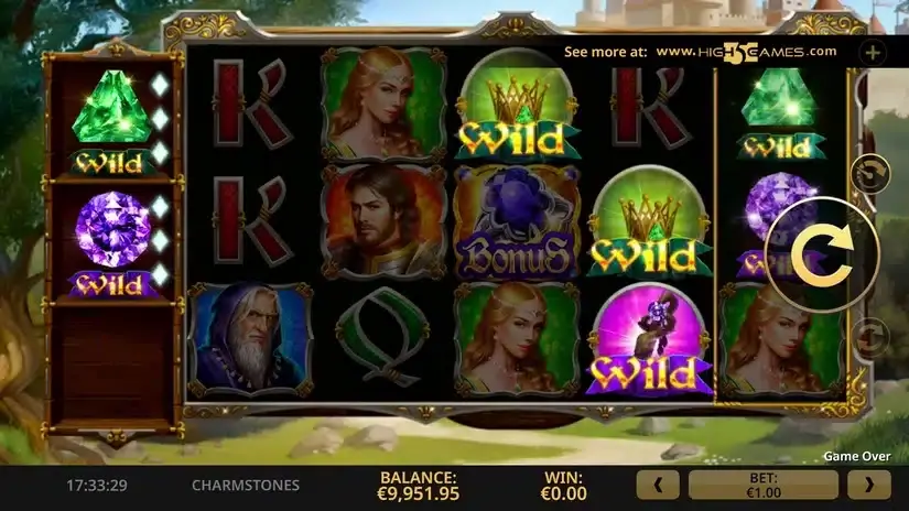 Charmstones slot screenshot 3