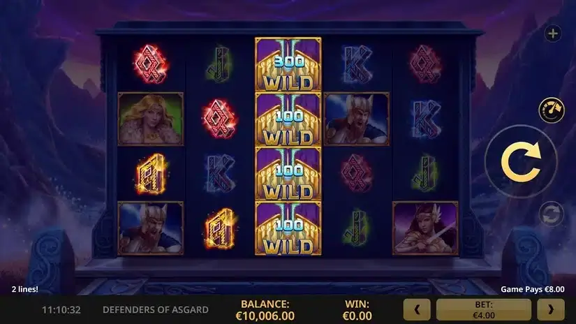 Defenders of Asgard slot screenshot 3