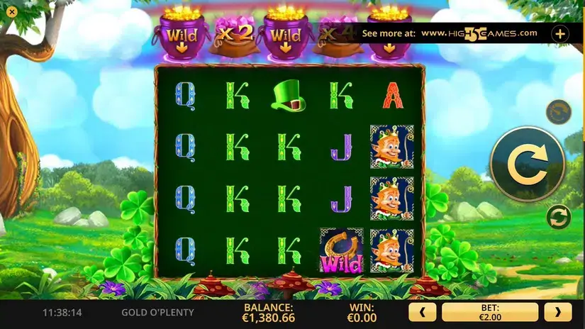 Gold O’Plenty slot screenshot 1