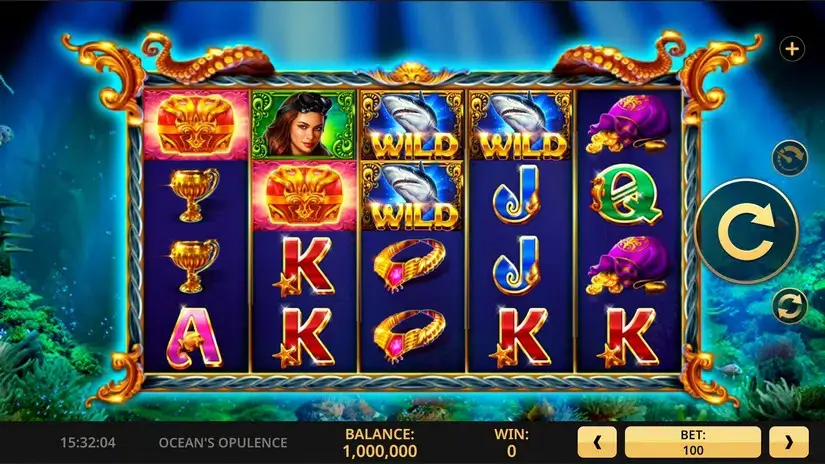 Oceans Opulence slot screenshot 1