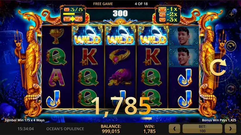 Oceans Opulence slot screenshot 5