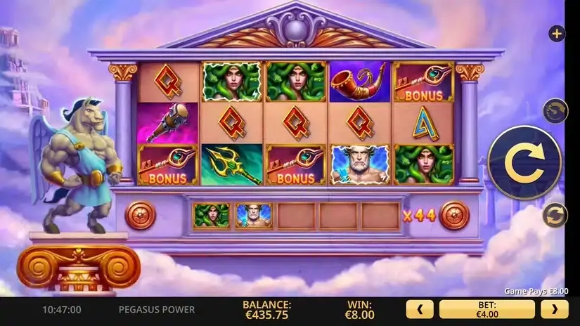 Pegasus Power slot screenshot 1