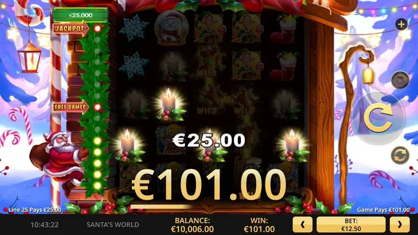 Santa’s World slot screenshot 5