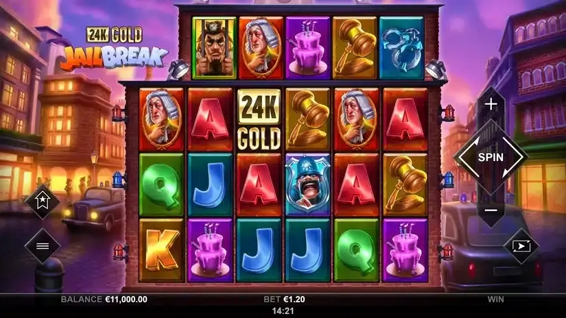 24K Gold JailBreak slot screenshot 1