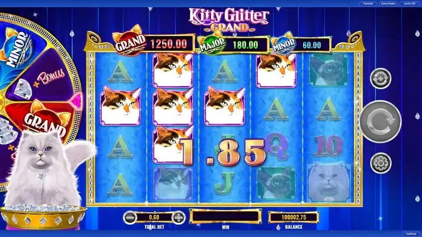 Kitty Glitter Grand slot screenshot 3