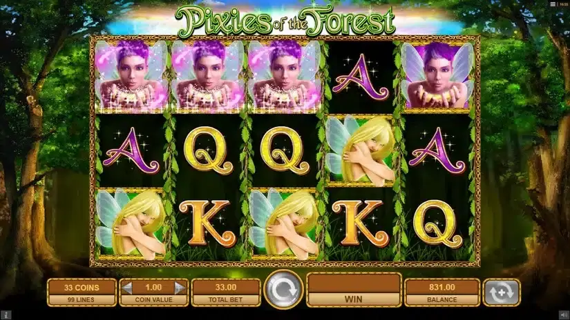 Pixies of the Forest slot screenshot 3