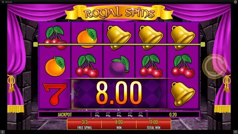 Royal Spins slot screenshot 6