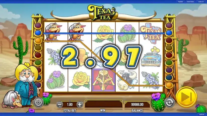 Texas Tea slot screenshot 3