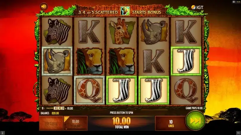 The Wild Life slot screenshot 4