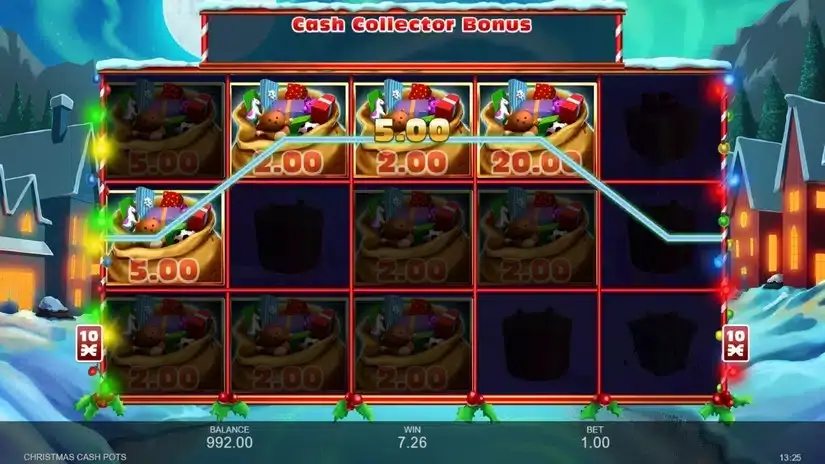 Christmas Cash Pots slot screenshot 4