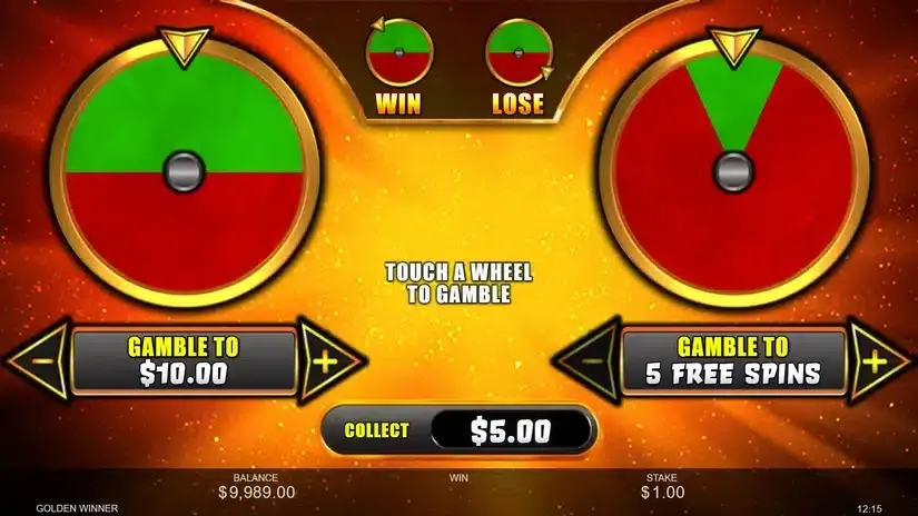 Golden Winner slot screenshot 3