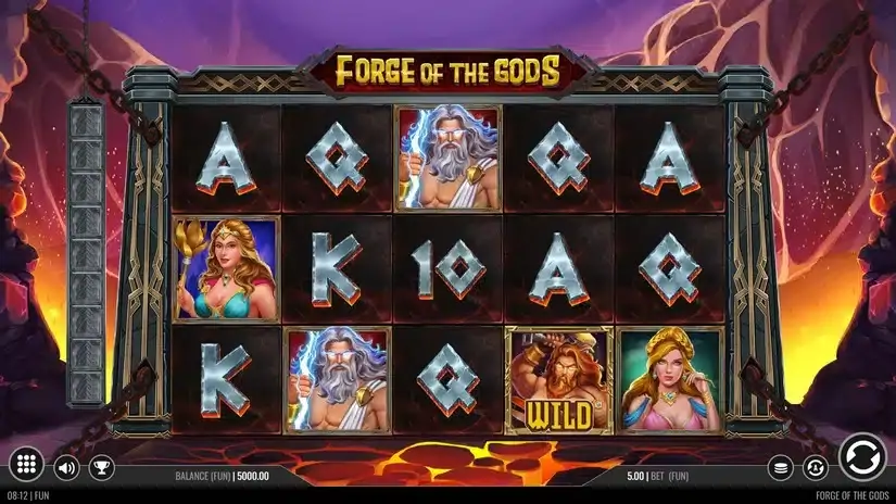 Forge of The Gods slot screenshot 1