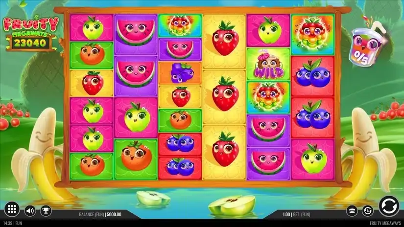 Fruity Megaways slot screenshot