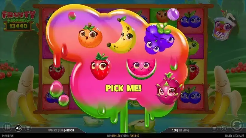 Fruity Megaways slot screenshot 2