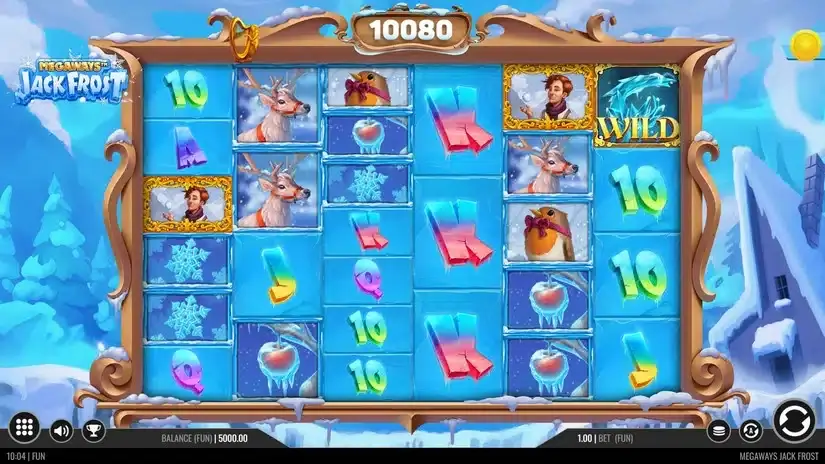 Megaways Jack Frost slot screenshot 1