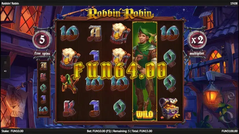 Robbin Robin slot screenshot 5