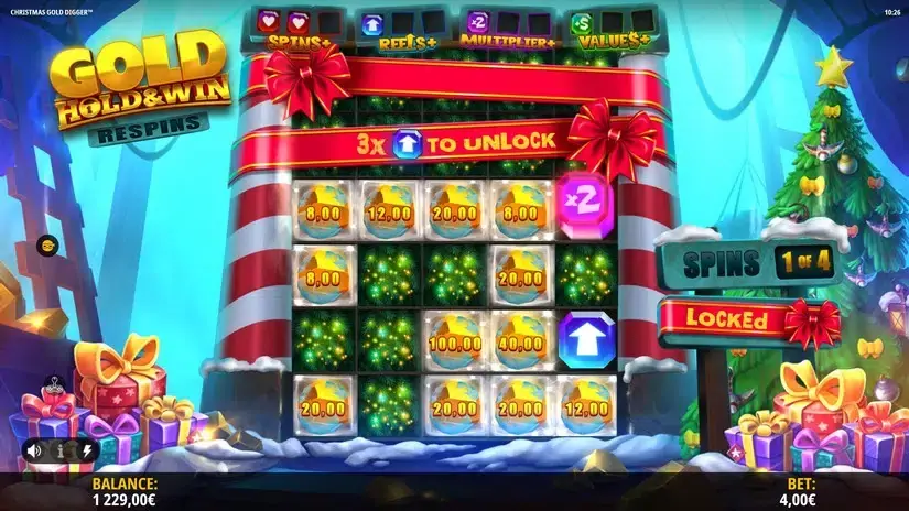 Christmas Gold Digger slot screenshot 8