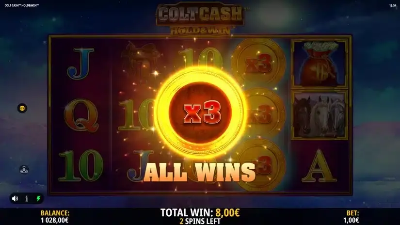 Colt Cash: Hold & Win slot screenshot 8