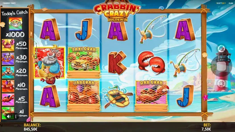 Crabbin’ Crazy slot screenshot 6