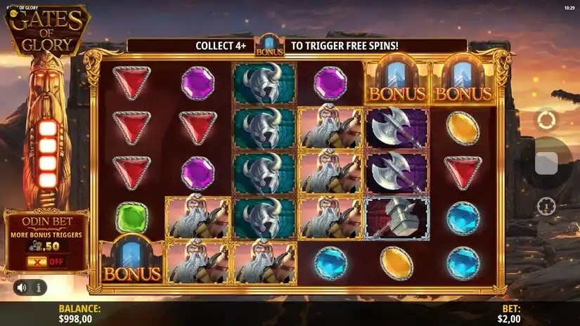 Gates of Glory slot screenshot 2