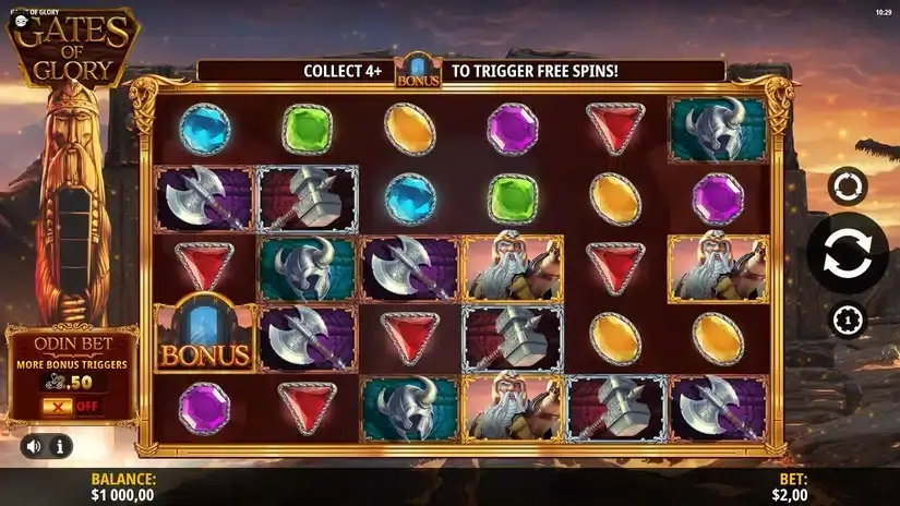 Gates of Glory slot screenshot 1