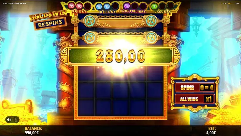 Pearl Legend: Hold&Win slot screenshot 6