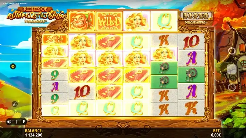 Riches of Rumpelstiltskin Megaways slot screenshot 8