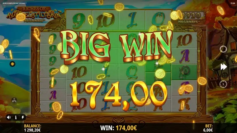 Riches of Rumpelstiltskin Megaways slot screenshot 9