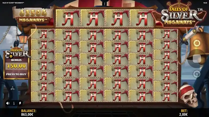 Tales of Silver Megaways slot screenshot 8