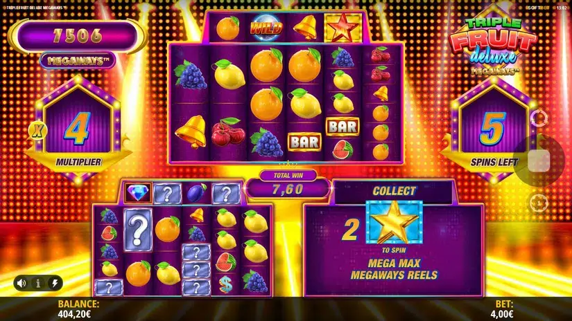Triple Fruit Deluxe Megaways slot screenshot 6