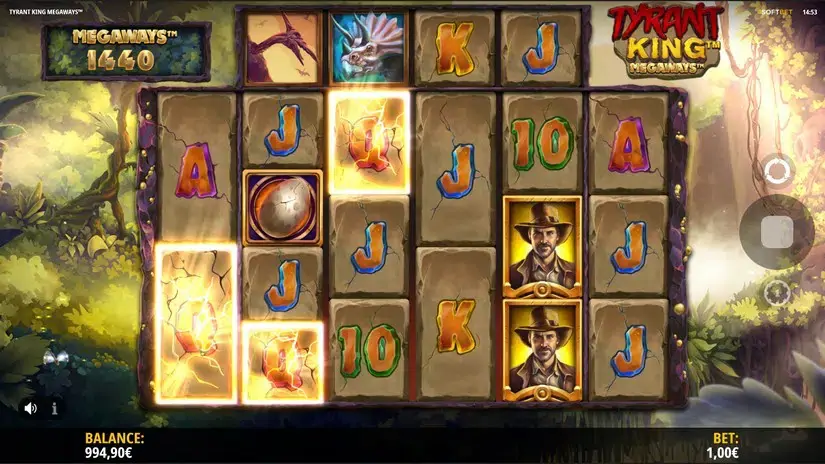 Tyrant King Megaways slot screenshot 5