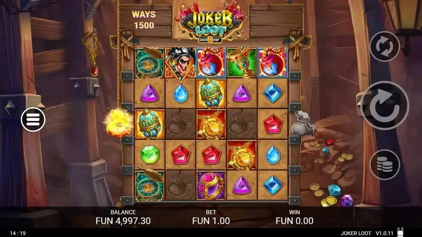 Joker Loot slot screenshot 2