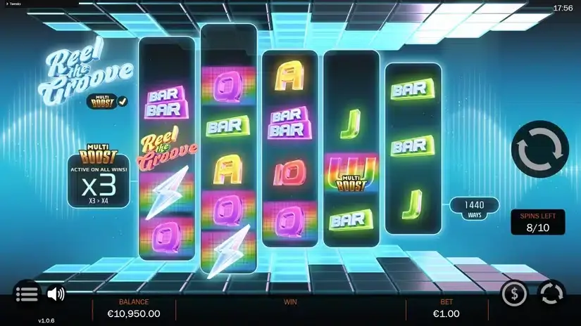 Reel the Groove slot screenshot 4