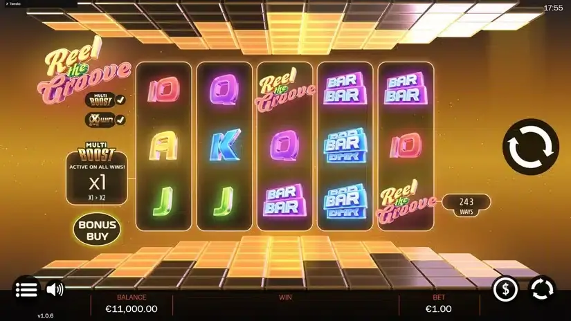Reel the Groove slot screenshot 