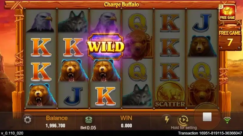 Charge Buffalo slot screenshot 5