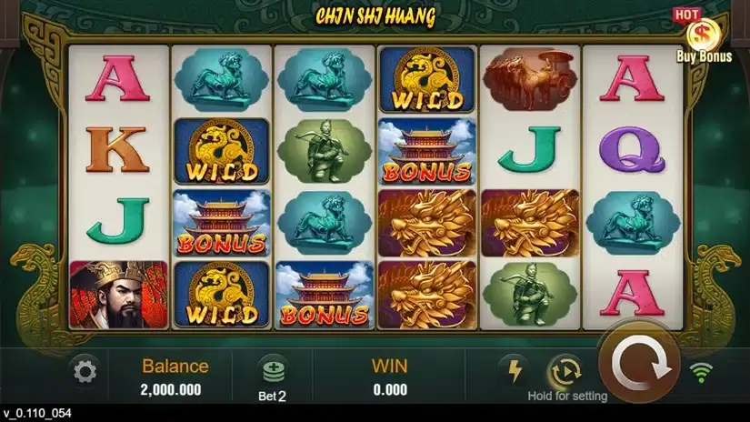 Chin Shi Huang slot screenshot 1