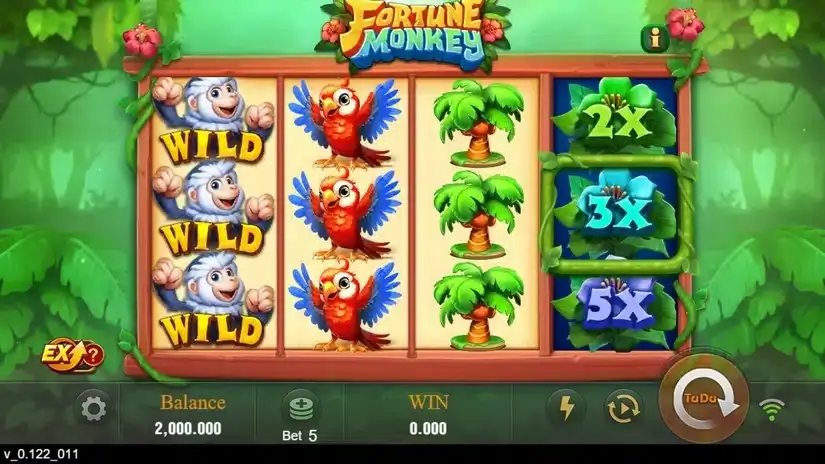 Forfune Monkey slot screenshot 